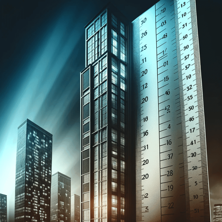 High Rise With Ruler